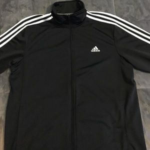 Adidas Mens Essentials 3-Stripes Track Jacket